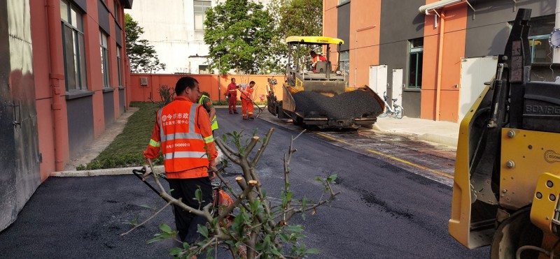 廠區園區等瀝青路面施工